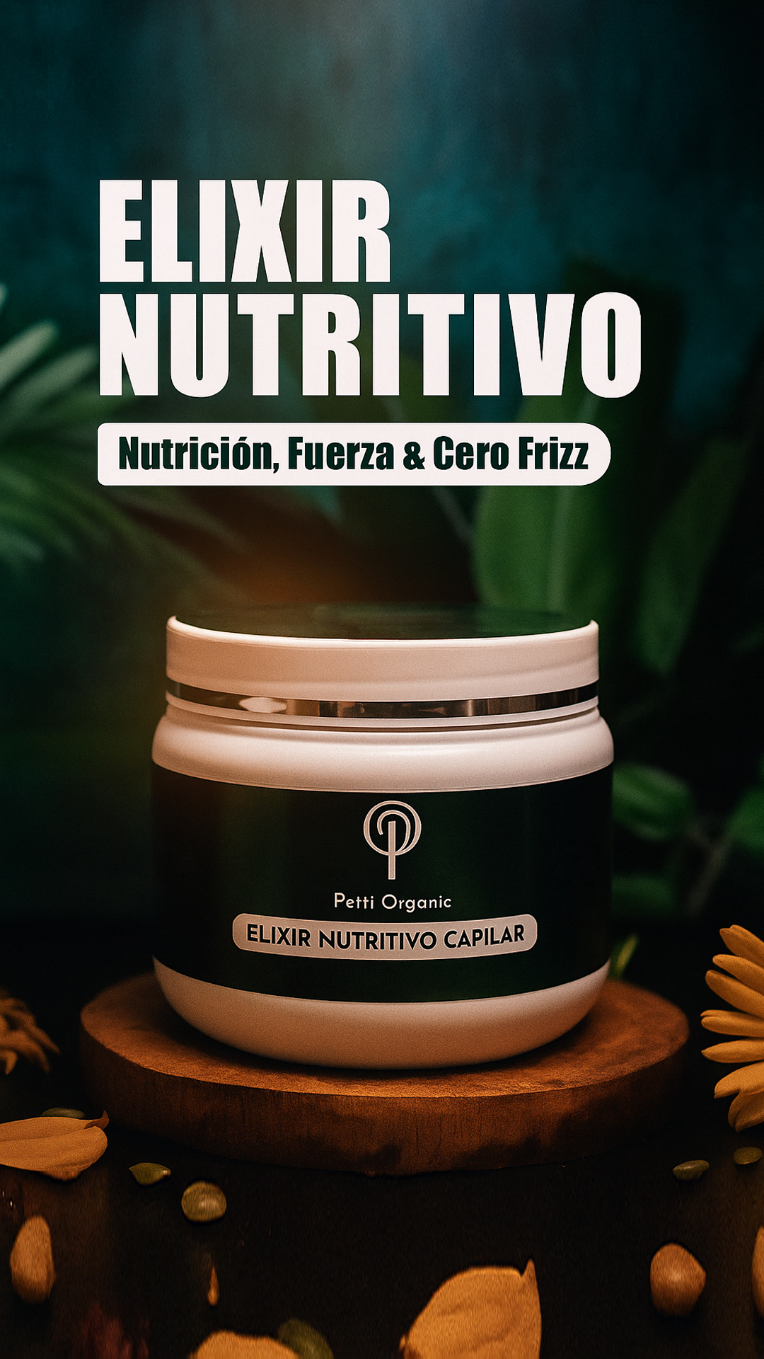 Elixir Nutritivo Capilar Petti Organic - vista 2
